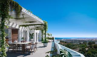 Appartement à Mijas pueblo. Un residencial incomparable  pisos y áticos en venta en mijas a
