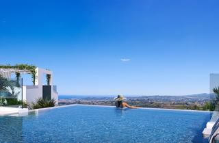 Rez-de-chaussée à Mijas pueblo. Un residencial incomparable  pisos y áticos en venta en mijas a