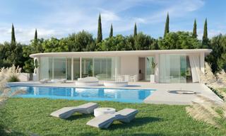 Chalet à La Capellanía - El Higuerón. Villa de lujo en dos plantas, con 5 dormitorios y vistas panorám
