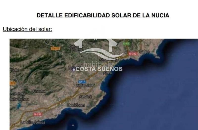 Foto 04f01533-c2d3-4f1a-8204-2edef8d270ce. Terreno residenziale in La Nucia Pueblo Nucia (la)