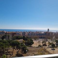 Etagenwohnung in Via Europa - Parc Central. Piso vistas mar y amplia terraza