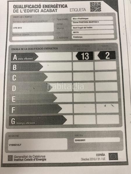 Foto 81cd2916-61dc-41c5-9cae-06838c63980c. Miete etagenwohnung mit heizung parking pool in Volpelleres Sant Cugat del Vallès