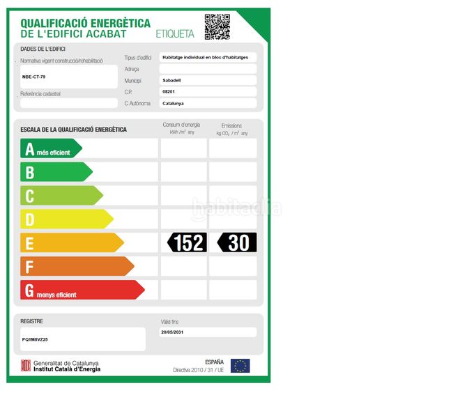 Foto 6809c8e5-2269-4373-bd70-b36726dd4538. Flat with heating parking in Centre Sabadell