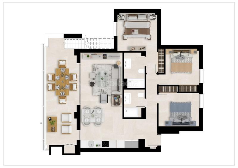 Foto 197111cd-5b06-466a-ba0b-073a57716774. Penthouse with parking in La Cala Golf - Lagar Martell Mijas
