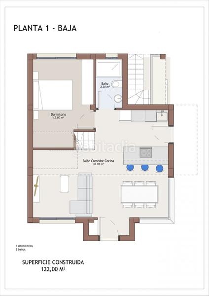 Foto ab7467e3-1270-4d42-b05a-dfaa744c1526. House with parking pool in Las Salinas Vera