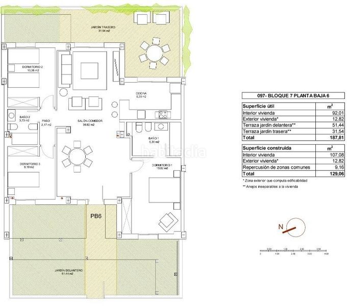 Foto 5fd69cc5-7f4a-411a-bdd9-c5e7d45eef96. Apartament amb aparcament a puerto Vera Vera
