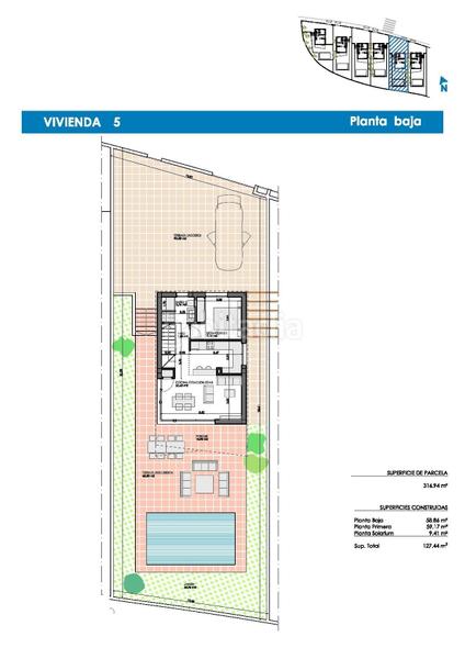 Foto a209effc-48f5-4a70-b4fb-209652f20e9b. Maison avec parking piscine dans El Pinar de Campoverde Pilar de la Horadada