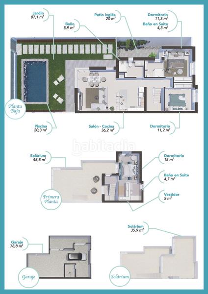 Foto 40522b63-ab58-48bd-84b7-8d827caa2433. House with parking pool in Las Lomas de Rame-Bahía Bella Alcázares (Los)