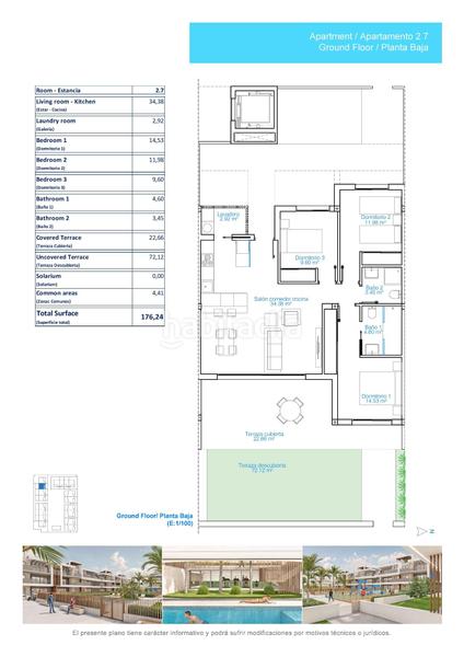 Foto 2da746c7-d54a-47ed-90b3-9b18ad52712e. Apartamento en El Mojón Pilar de la Horadada