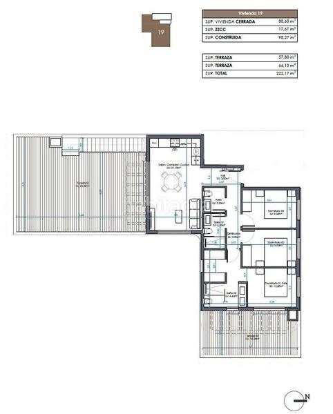Foto 711e3829-e2dd-4c4d-9b3f-b677ec4e4902. Dachwohnung mit parking pool in Puerto Deportivo Guardamar del Segura