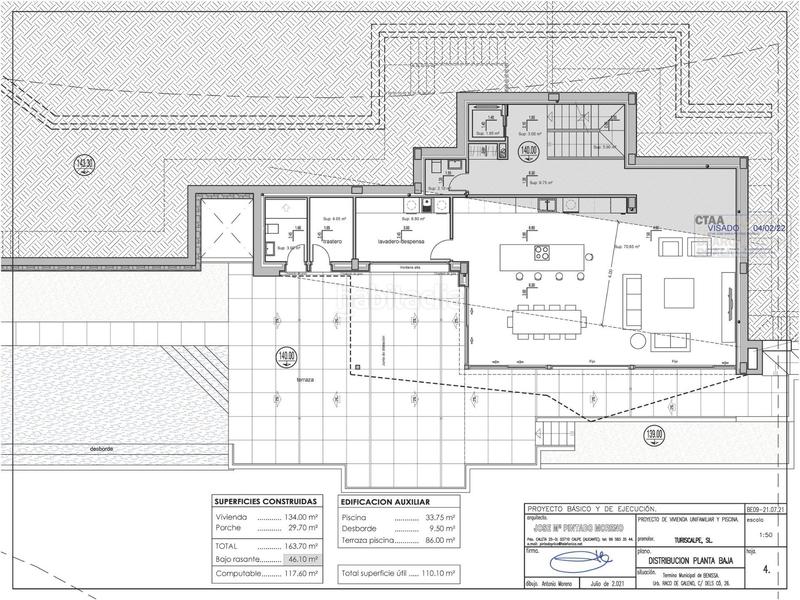 Foto 6307cc82-1d3a-414c-ab3a-e25ce767ffcd. Maison avec parking piscine dans La Fustera Benissa