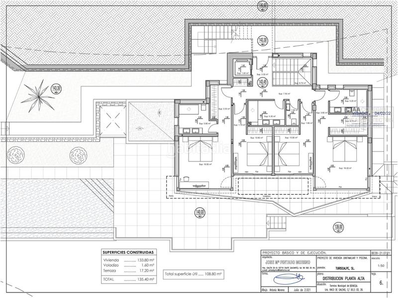 Foto dea25fc4-c04f-4554-984d-9e4e3d57bfe9. Maison avec parking piscine dans La Fustera Benissa