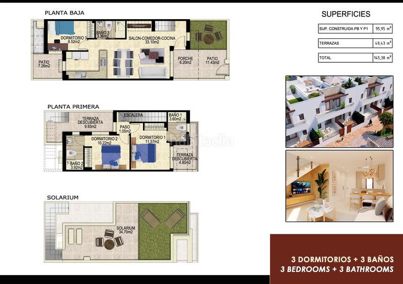 Foto c719b862-b4b1-4197-a90b-4e13ab28e5df. Semi detached house with parking in Desamparados - Hurchillo - Torremendo Orihuela