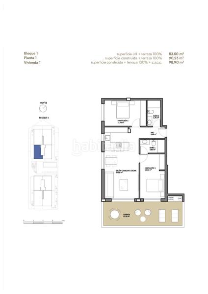 Foto c6454151-af25-4a55-a72d-878df8b8d479. Appartement avec parking dans Bellavista-Capiscol-Frank Espinós San Juan de Alicante