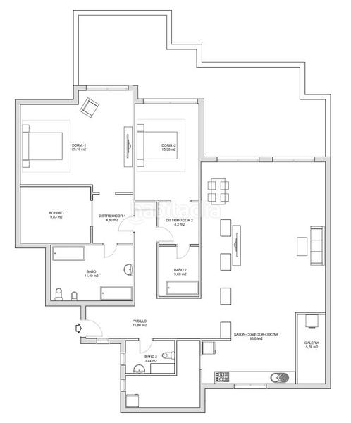 Foto b4b05552-7e01-4136-80e5-5d2f516b1877. Appartement dans Lomas de Cabo Roig - Los Dolses Orihuela