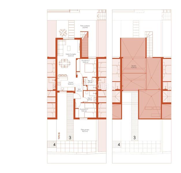 Foto 245e5c20-eab7-4c8e-aa3a-0a27d6a4ca17. Casa adossada a Baños y Mendigo Murcia