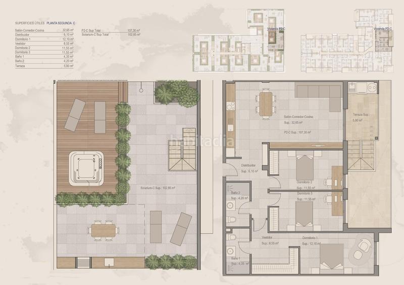 Foto 39a96ac1-c7ec-4b73-b3ed-e8d146067f5a. Dachwohnung in Torre-Pacheco Torre - Pacheco