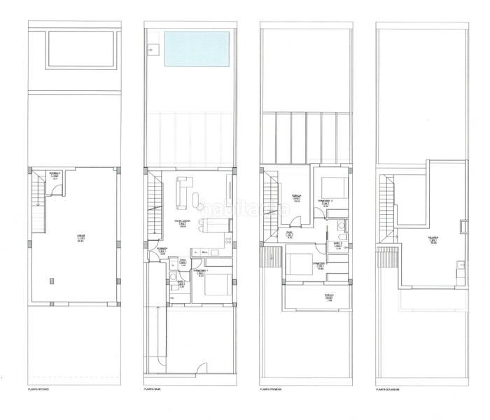 Foto d730541e-a9e8-47b4-b305-2d01df514e56. Maison jumelée avec parking piscine dans Las Lomas de Rame-Bahía Bella Alcázares (Los)
