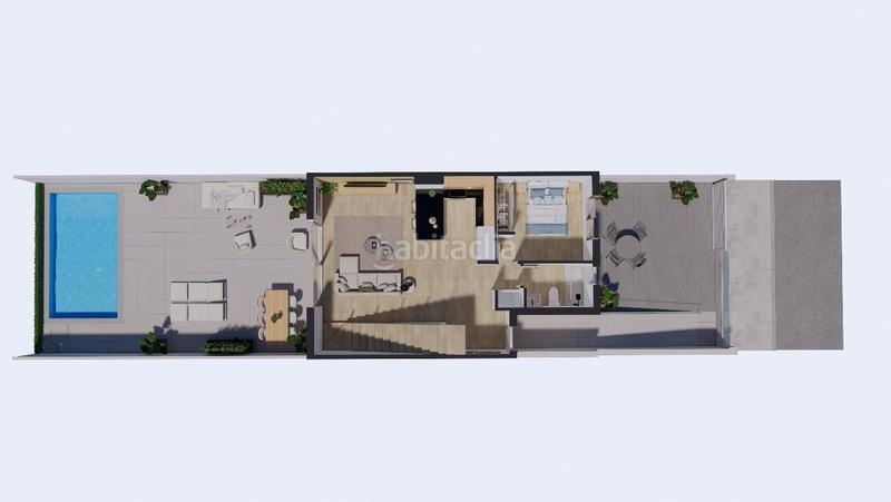 Foto 8d2c26e7-cde2-4b02-81d5-cd6d45e82fa4. Semi detached house with parking pool in Las Lomas de Rame-Bahía Bella Alcázares (Los)