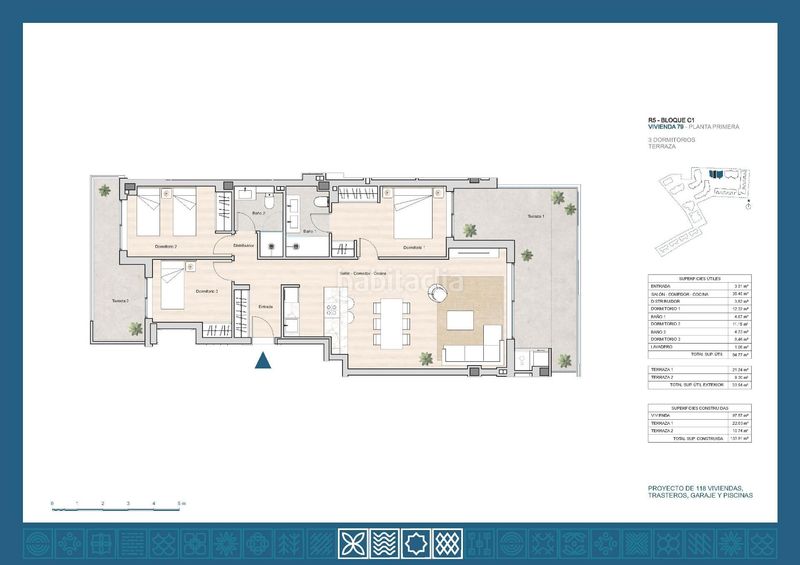 Foto 57d1588c-a3c7-4c59-a00b-5bb900dc51de. Apartament amb aparcament a El Zabal-Santa Margarita Línea de la Concepción (La)