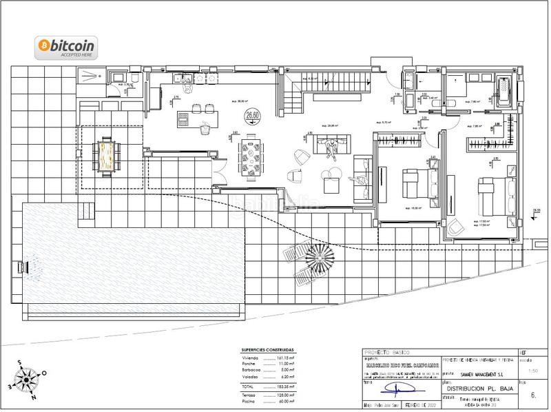 Foto 6458d943-83dd-40d0-afc4-d9cc9b1c6585. Chalet con piscina in La Fustera Benissa