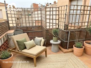 Pis  Carrer major. Pis en venda amb gran terrassa a salt, al barri vell/piso en ven
