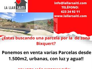 Terreny residencial  N/a. Parcelas en la urbanizacion de bixquert