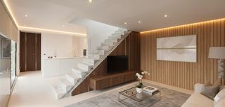 Casa en Urbanitzacions. Chalet de obra nueva con vistas al mar en mataró.