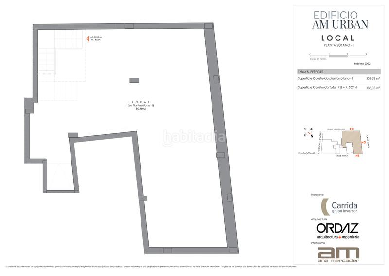 Foto c60c035b-420f-4592-b874-b1b621315298. Local commercial 186m<sup>2</sup> dans plaza del monte 2 dans Centro Almería