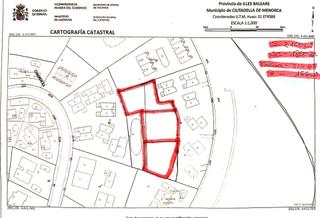Terreny residencial  Serpentona. Parcela en cala galdana