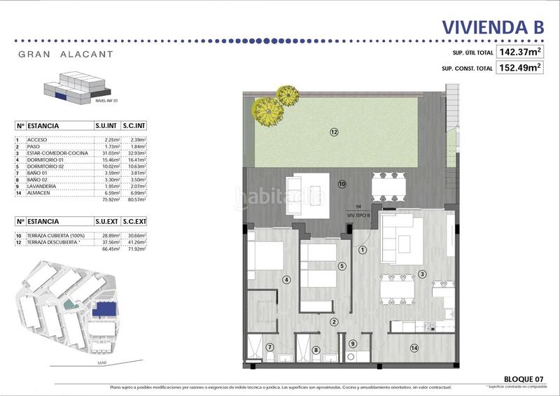 Foto 344f6ba7-217f-4dce-ba85-b49736c40a3f. Planta baja residencial de nueva construcción. en Santa Pola