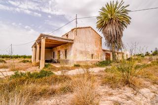 Finca rústica  Elche - santa pola. Finca rústica con un terreno grande en las bayas