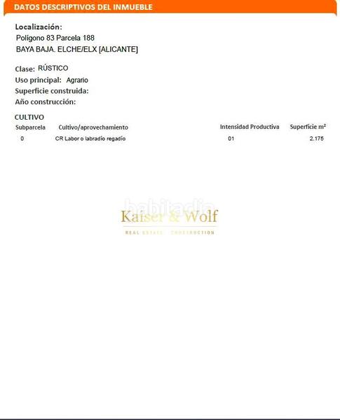 Foto adf9377d-4f66-4ead-b5f6-fa8ce5f28427. Finca rústica a Carrús Oeste Elche / Elx