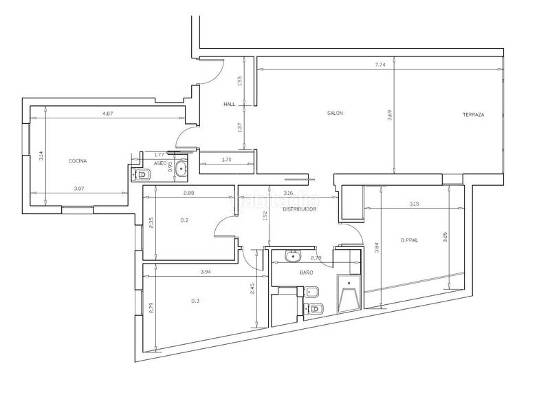 Foto 2ab0c7e7-1af9-4a9c-8ba5-2e407dd2cc98. Flat with heating in Prosperidad Madrid