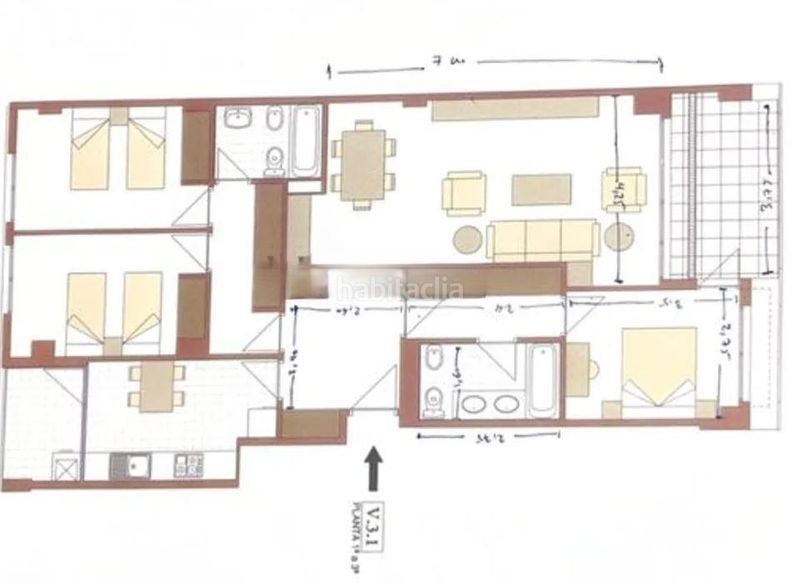Foto 16db5a79-93d8-4efb-89c4-b5914edf96a5. Pis amb aparcament piscina a Corralejos-Campo de las Naciones Madrid