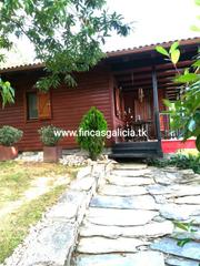 Casa a Riós. Y porque no vivir en una casa de madera ubicada en una amplia pa