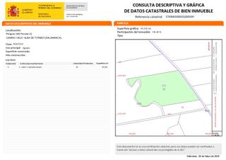 Finca rústica a Alba de Tormes. Terreno en venta