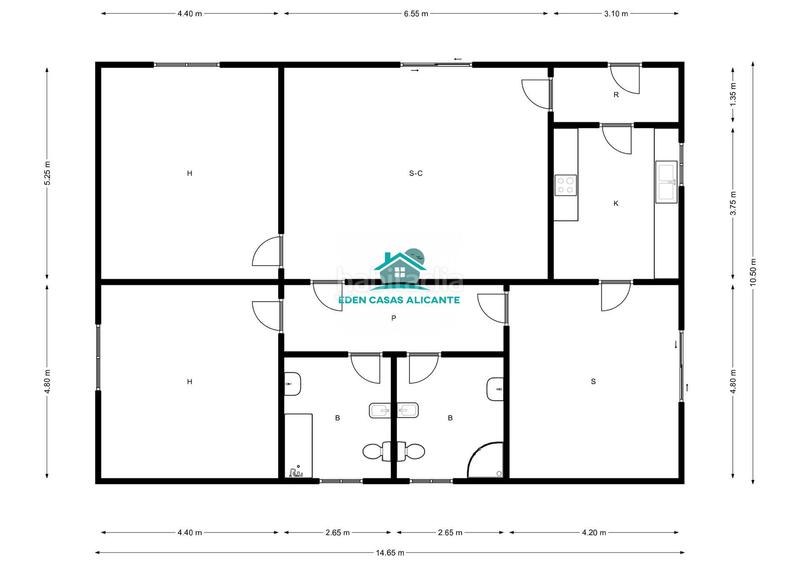 Foto 4304bc41-a746-470a-93a1-363a86be8127. Chalet gran vivienda de 2 plantas con 4 dormitorios 4 baños y vistas al mar en Busot