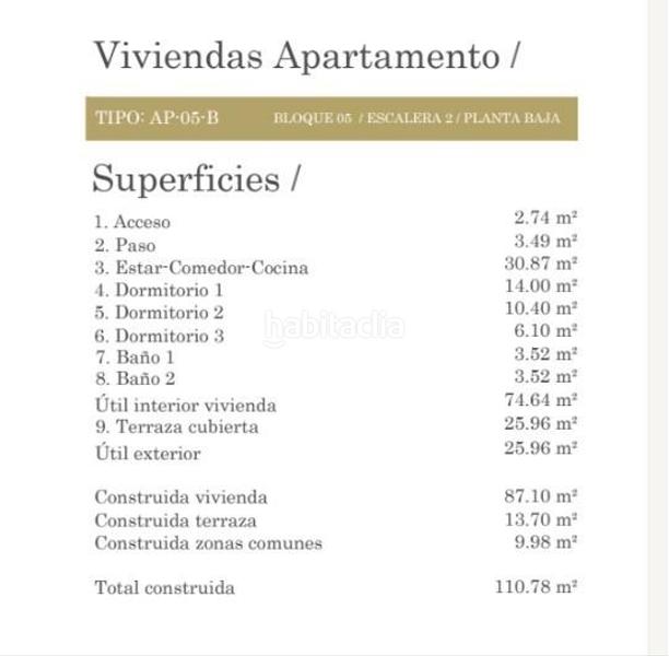 Foto 49aca23e-1be3-4bbb-b072-c12ea3ce797c. Apartamento ref 01411 apartamento de obra nueva bonalba golf en Mutxamel