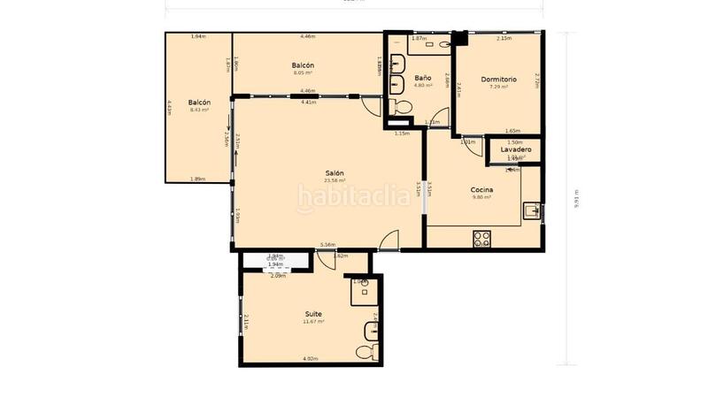 Foto 4bc46016-6ede-4a7b-9482-eee577984795. Apartamento luminoso apartamento de 97 m con 2 dormitorios, 2 baños, piscina, sauna y aparcamiento. en Finestrat