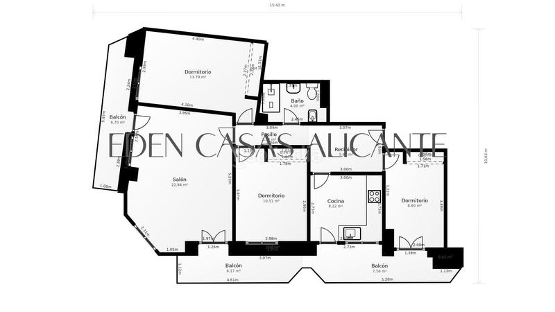 Foto 2098bd8f-ec9a-406a-a0bd-5342459bdc10. Appartement avec chauffage parking dans Campello Playa Campello (el)