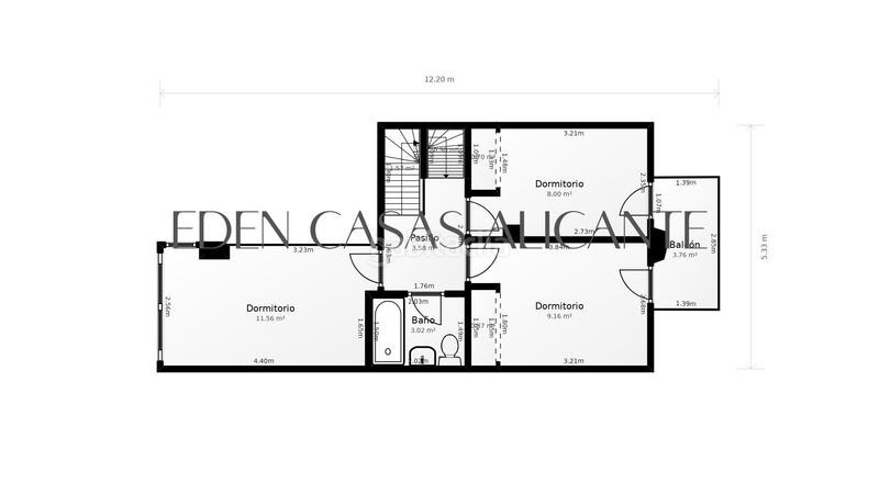 Foto c6b9e4f6-b066-40f7-80b1-8e79707bf75a. Casa adosada vivienda adosada con 4 habitaciones y 3 baños en urbanización con piscina y parking en Mutxamel