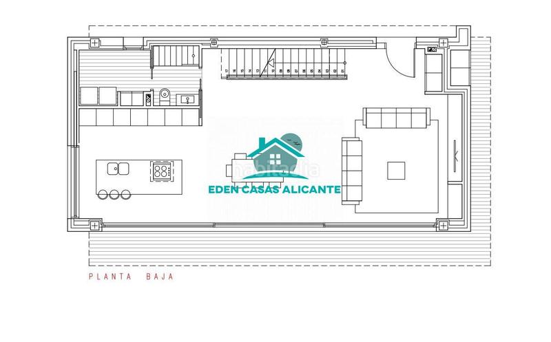 Foto 3ad2a52d-e120-4d48-ab5b-ac1607953011. Xalet amb calefacció aparcament piscina a Pueblo Acantilado-Lanuza Campello (el)