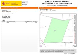 Mas à Valdefresno. Terreno rustico en las lomas precio a consultar