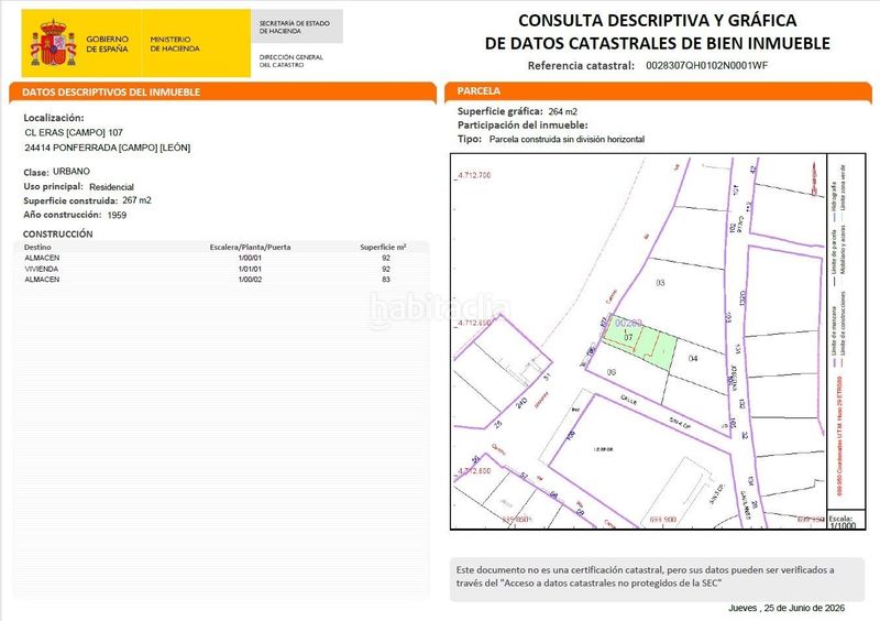 Foto c5fbe0ff-b741-4721-9453-7206c4b7208e. Xalet amb calefacció a Urbanización Patricia - Campo Ponferrada