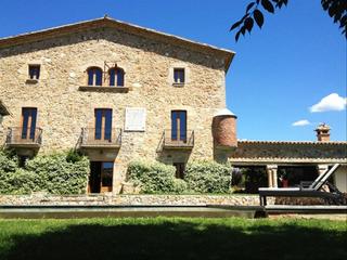 Masia a Llagostera. Catalogado patrimonio catalua
