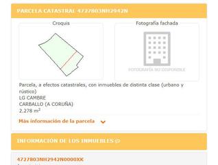 Terreno residencial en Carballo. Parcela razo urbana