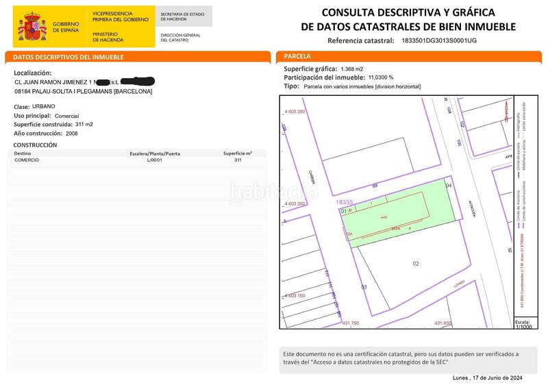 Foto d7a5e9fc-fa84-4348-bc71-7d092c6ab2f9. Local comercial local de 324m2 en palau solità i plegamans en Palau-solità i Plegamans