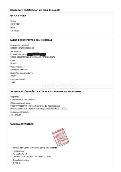 Foto 91ab92f4-83f4-4171-86a3-48b4242c2da9. Parking coche plaza de parking en c la gatosa n.1 en Cerdanyola del Vallès