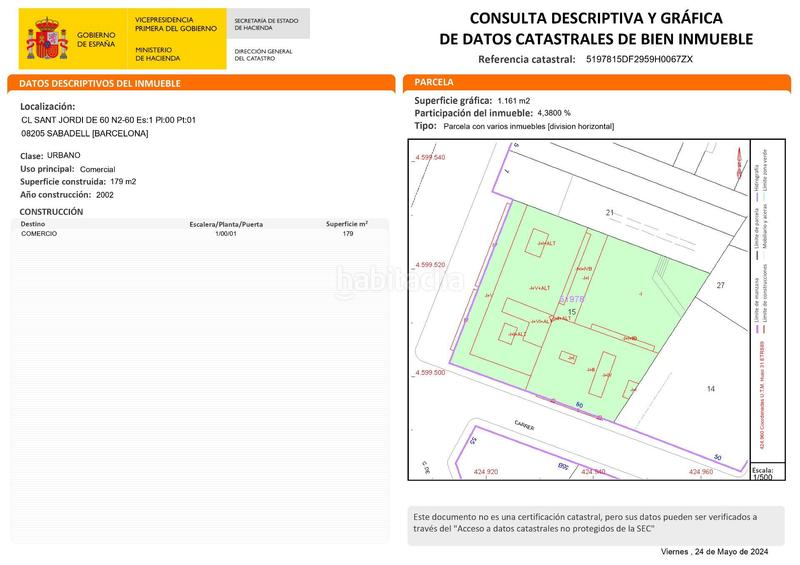 Foto 530e03e3-ce0b-430d-990d-ee356bc6ed60. Business premise in Gràcia Sabadell